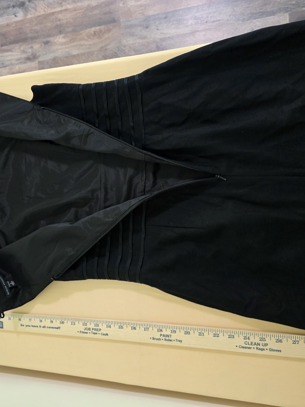 Banana Republic Black Sleeveless Pleated-Waist Dress - Picture 4 of 12